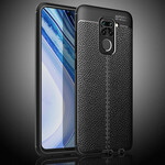 Xiaomi Redmi Note 9 Lederoptik Litschi Double Line Cover