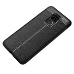 Xiaomi Redmi Note 9 Lederoptik Litschi Double Line Cover