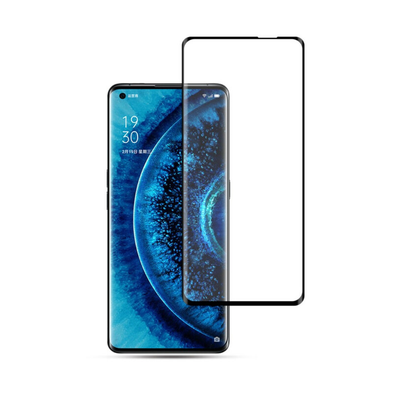 Schutz aus gehärtetem Glas für Oppo Find X2 Pro MOCOLO