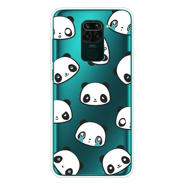 Xiaomi Redmi Note 9 Pandas Sentimental Cover