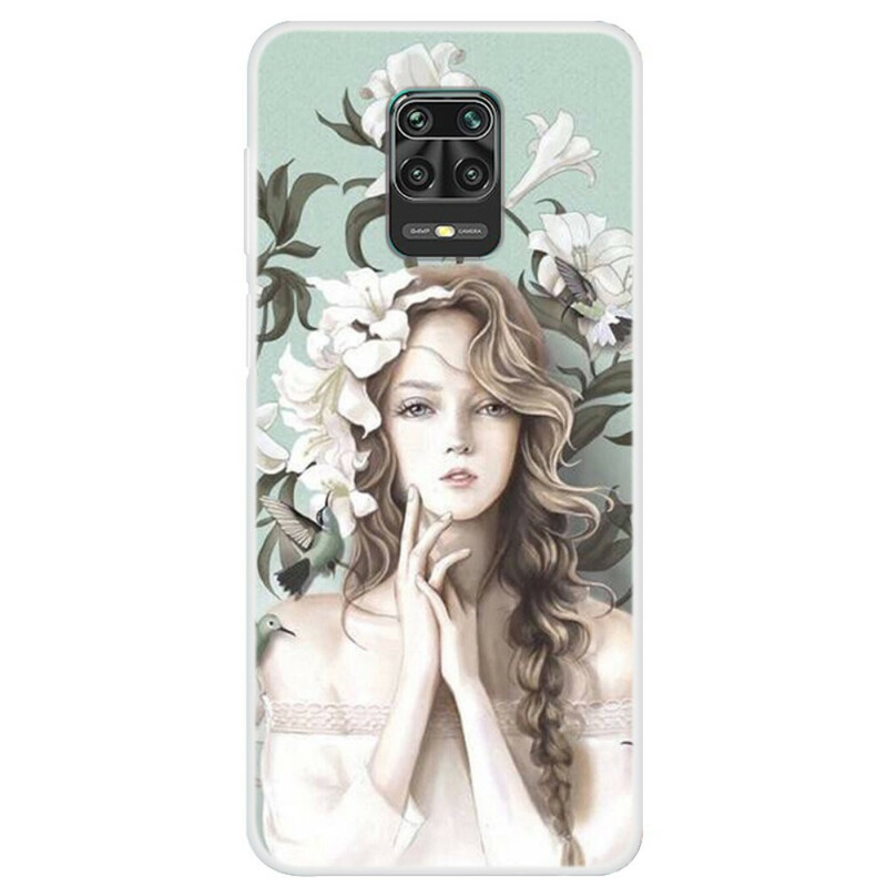 Xiaomi Redmi Note 9S / Redmi Note 9 Pro Women's Flower Cover