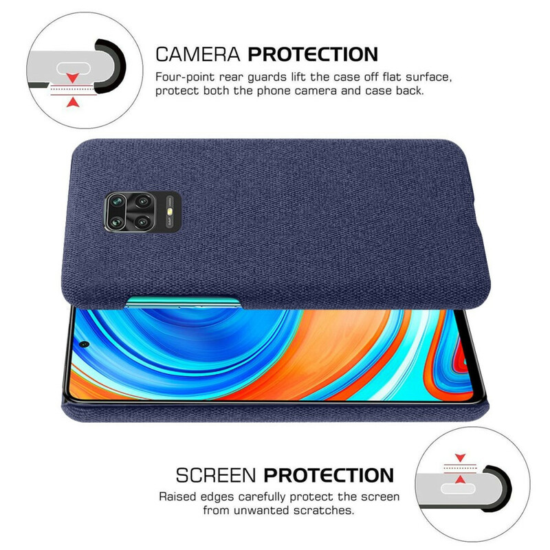Xiaomi Redmi Note 9S / Redmi Note 9 Pro KSQ Cover Stoff Chic