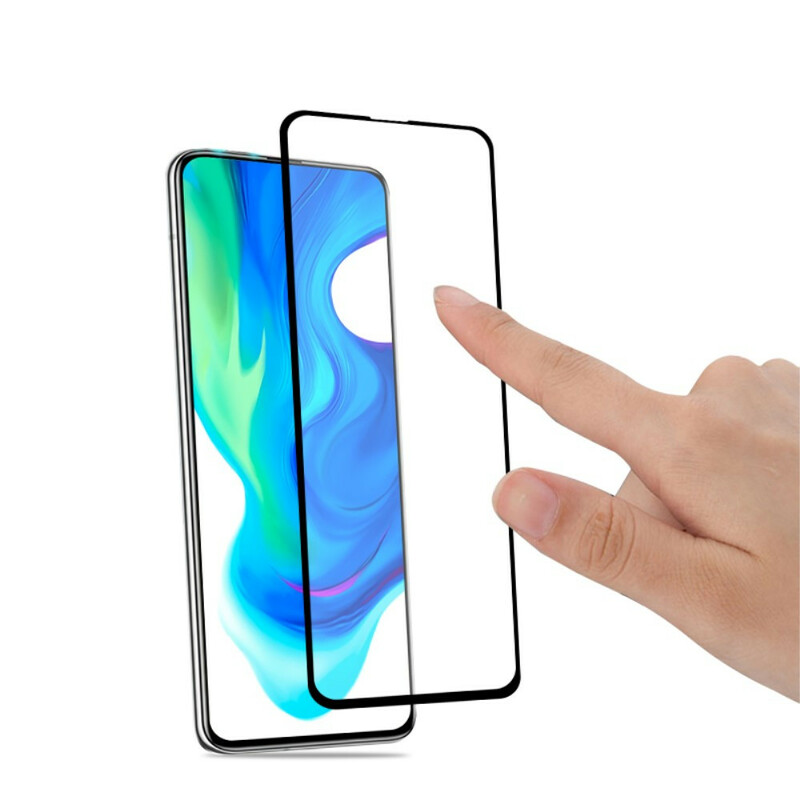 Schutz aus gehärtetem Glas für den Bildschirm des Xiaomi Poco F2 Pro MOCOLO