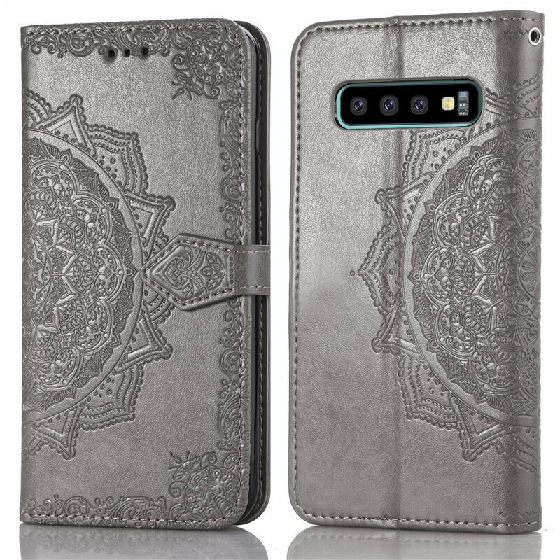 Hülle Samsung Galaxy S10 Plus Mandala Mittelalter