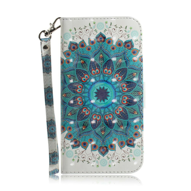 Sony Xperia L4 Magistral Mandala Tasche mit Riemen