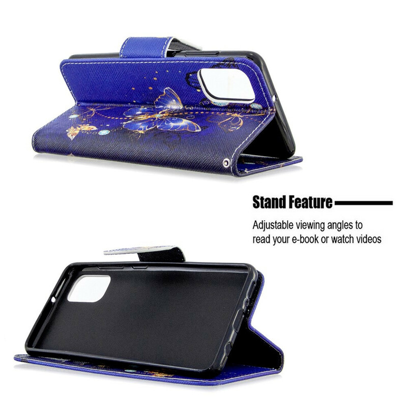 Hülle Samsung Galaxy A41 Schmetterlinge Könige