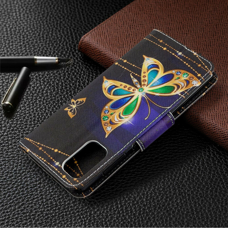 Hülle Samsung Galaxy A41 Schmetterlinge Könige