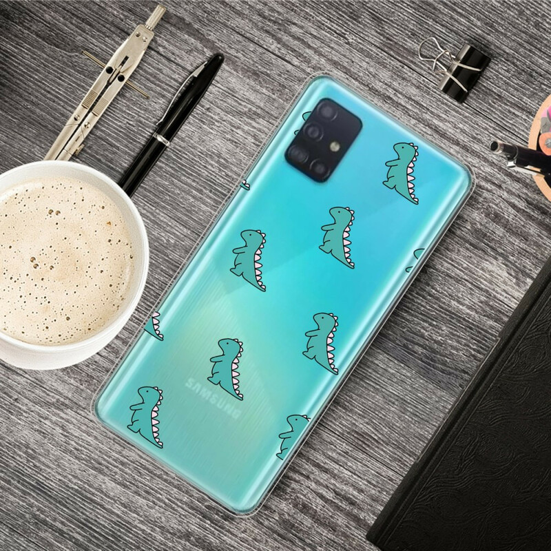 Samsung Galaxy A51 Dinosaurier Cover