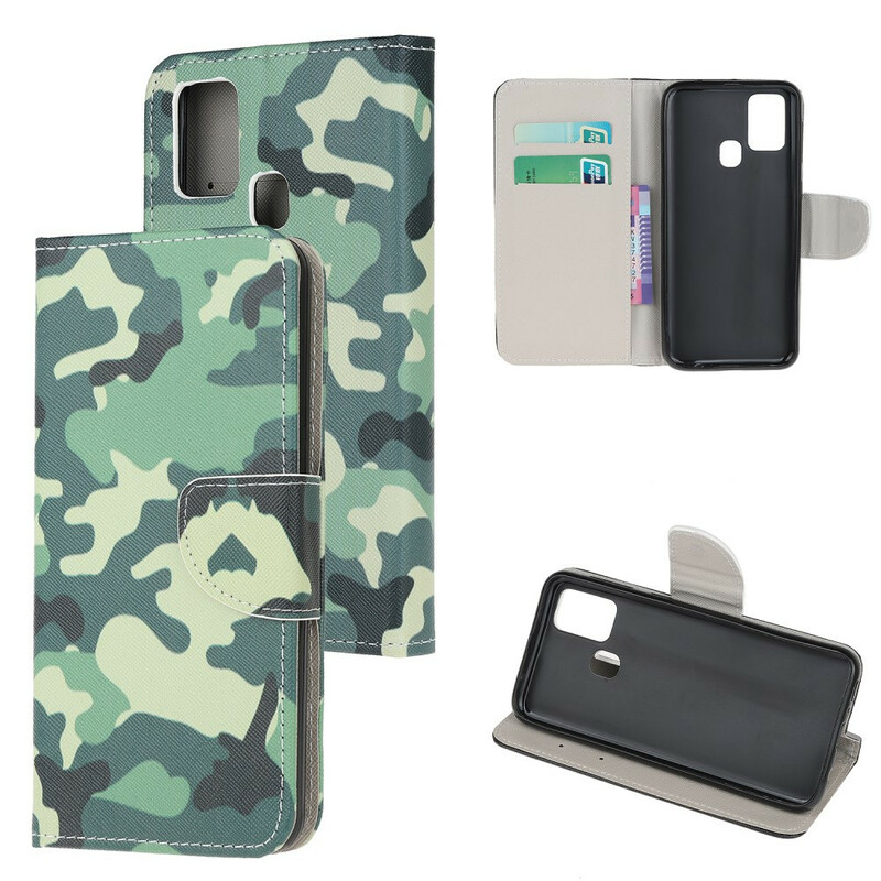 Samsung Galaxy A21s Camouflage Military Hülle