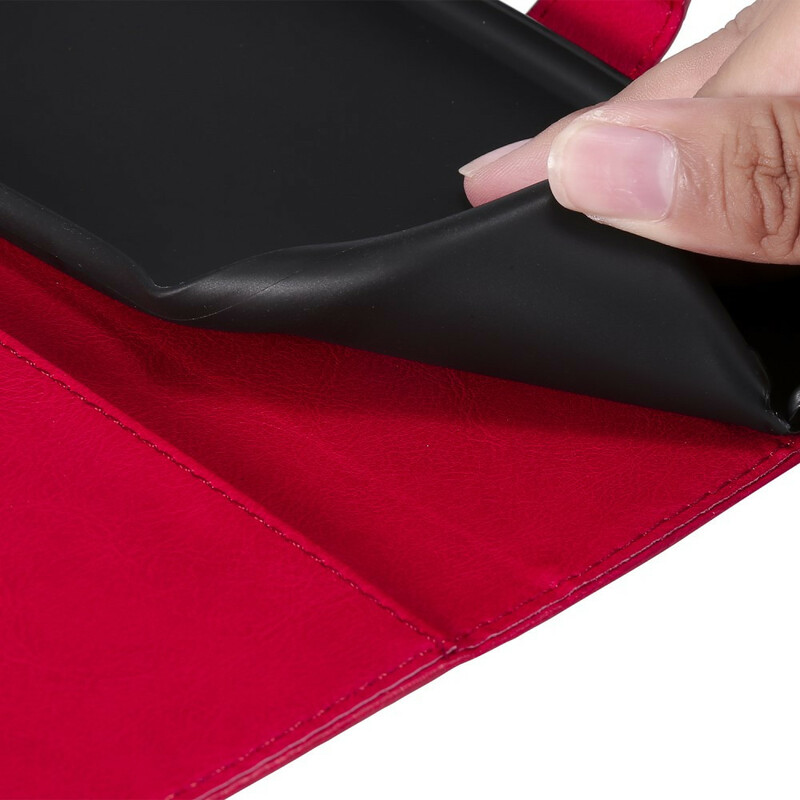 Huawei P Smart 2020 Leder-Effekt Tasche mit Riemen Huawei P Smart 2020 Leder-Effekt Tasche mit Riemen
