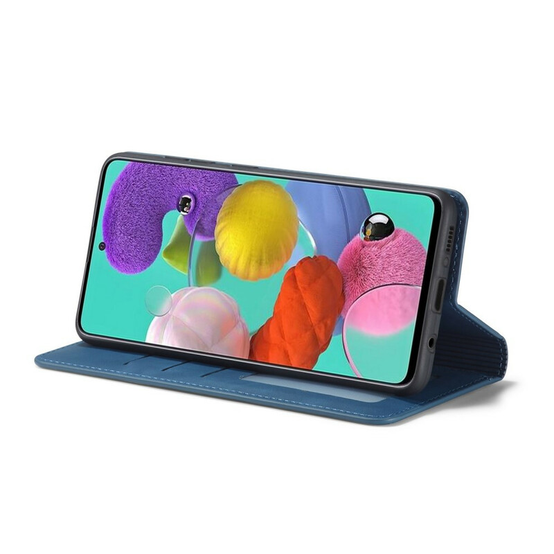 Hülle Samsung Galaxy A51 Lederoptik FORWENW