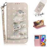 Samsung Galaxy A21s Tasche Hamster mit Riemen