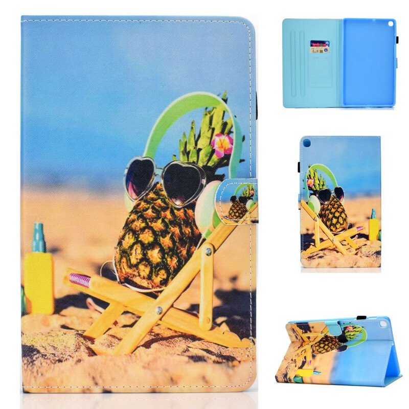 Hülle Samsung Galaxy Tab S6 Lite Ananas Strand