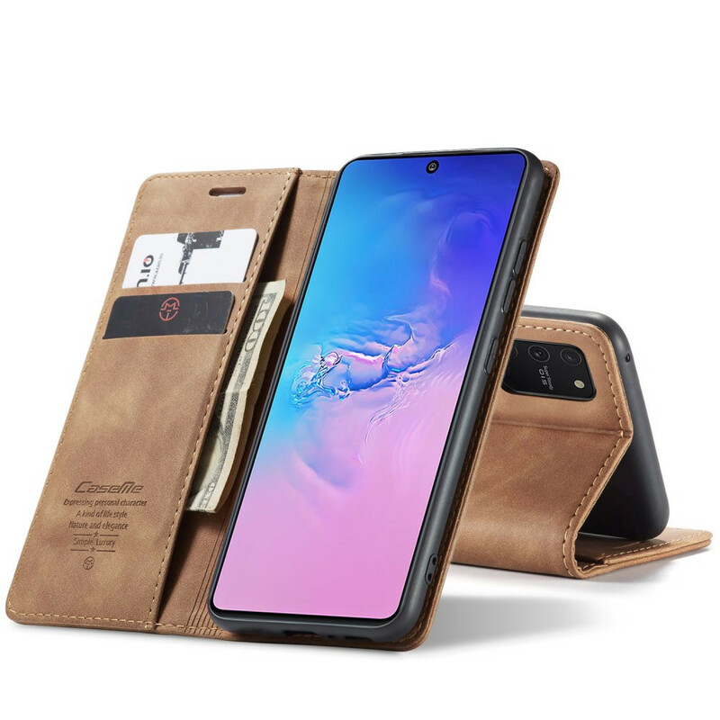 Flip Cover Samsung Galaxy S10 Lite CASEME Kunstleder