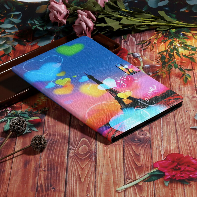 Samsung Galaxy Tab S6 Lite Hülle Paris Je t'Aime