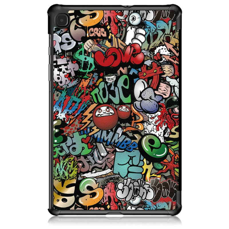 Smart Case Samsung Galaxy Tab S6 Lite Verstärkt Graffiti