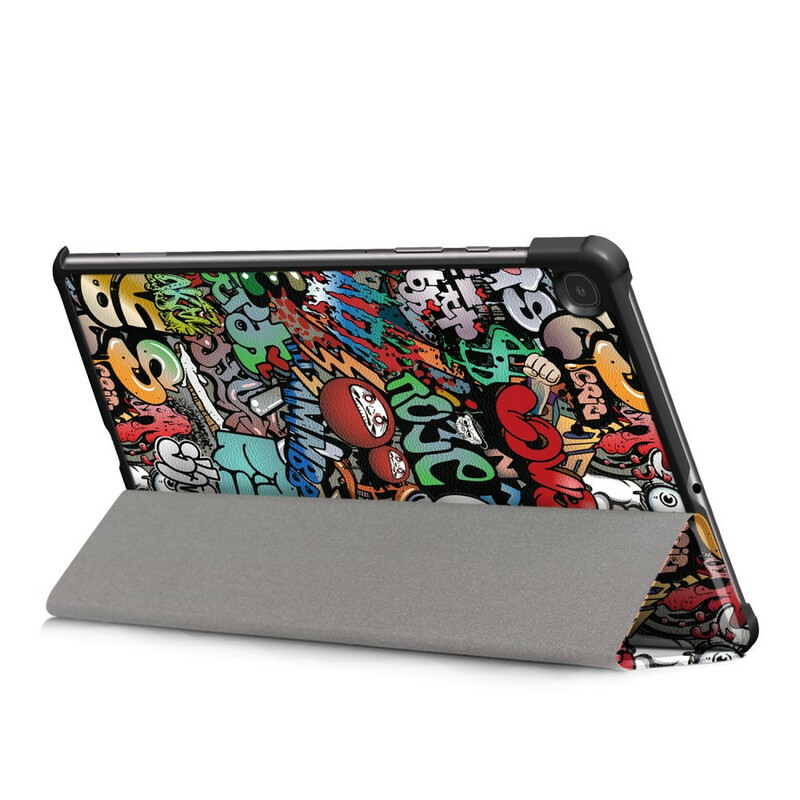 Smart Case Samsung Galaxy Tab S6 Lite Verstärkt Graffiti