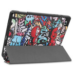 Smart Case Samsung Galaxy Tab S6 Lite Bleistifthalter Graffiti