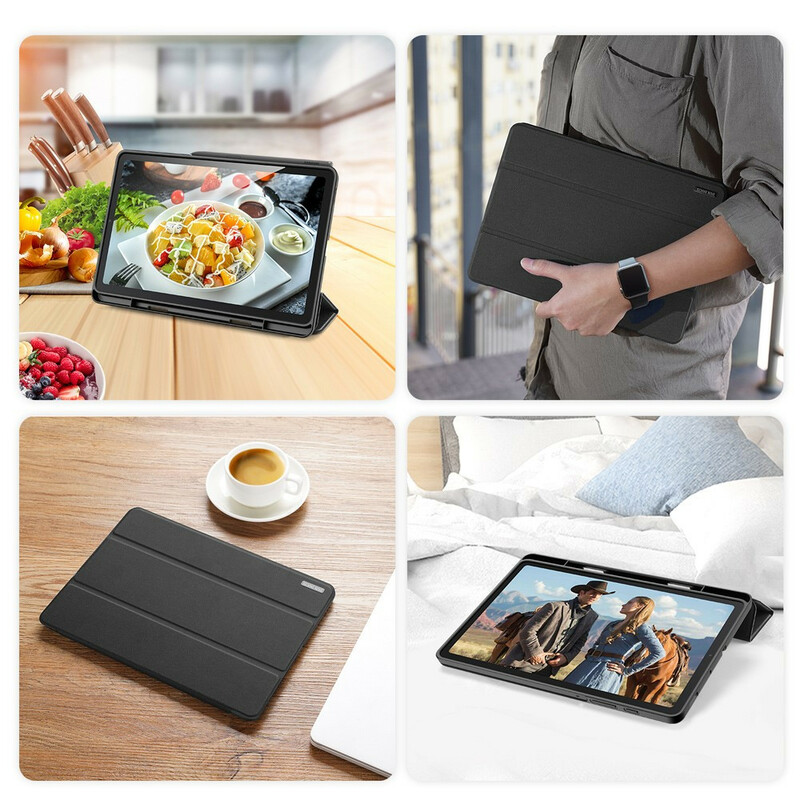 Smart Case Samsung Galaxy Tab S6 Lite Domo Series Bleistifthalter DUX-DUCIS