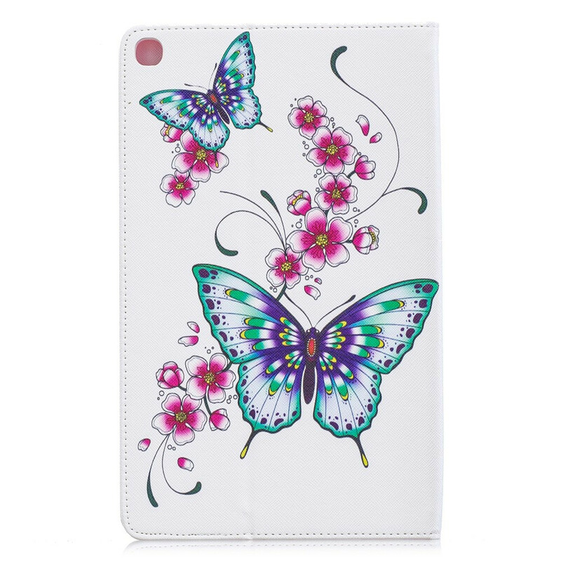 Samsung Galaxy Tab A 10.1 (2019) Schmetterling Serie Tasche