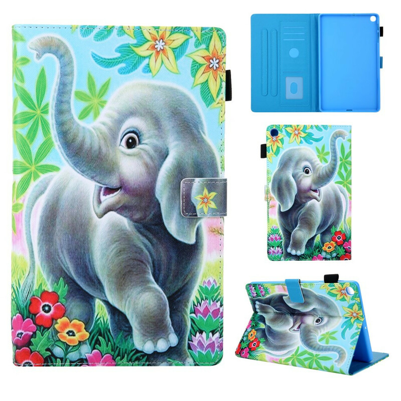 Samsung Galaxy Tab A 10.1 (2019) Elephant Fun Hülle