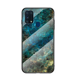 Hülle Samsung Galaxy M31 Panzerglas Premium Color