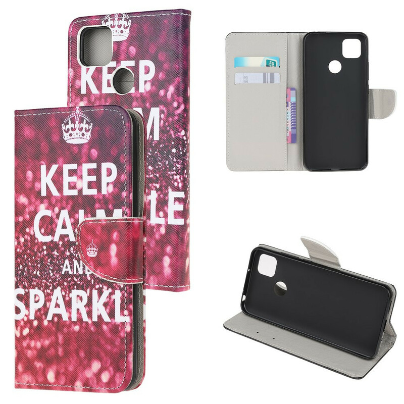 Xiaomi Redmi 9C Keep Calm and Sparkle Hülle