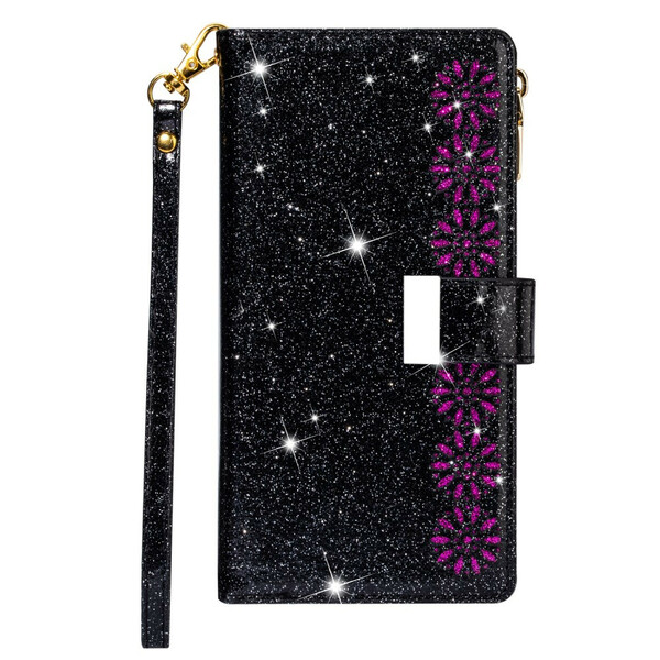 Hülle Samsung Galaxy Note 20 Ultra Glitter Zip Wallet