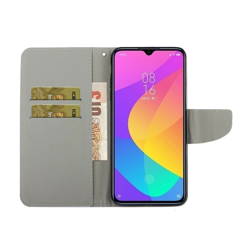 Xiaomi Redmi 9 Arbrissime Tasche mit Riemen