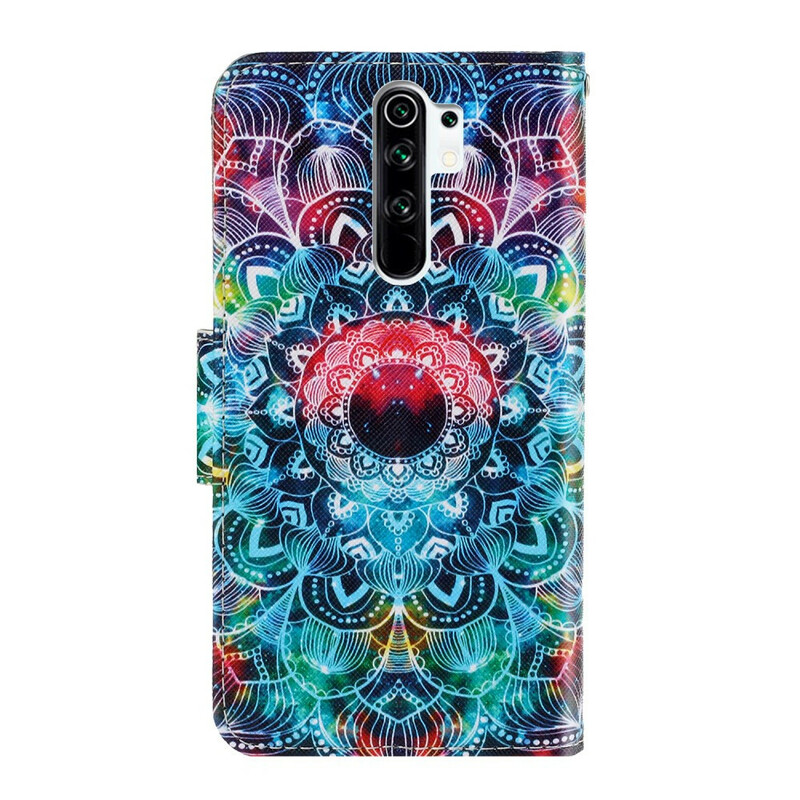 Xiaomi Redmi 9 Flashy Mandala Riemchen Tasche