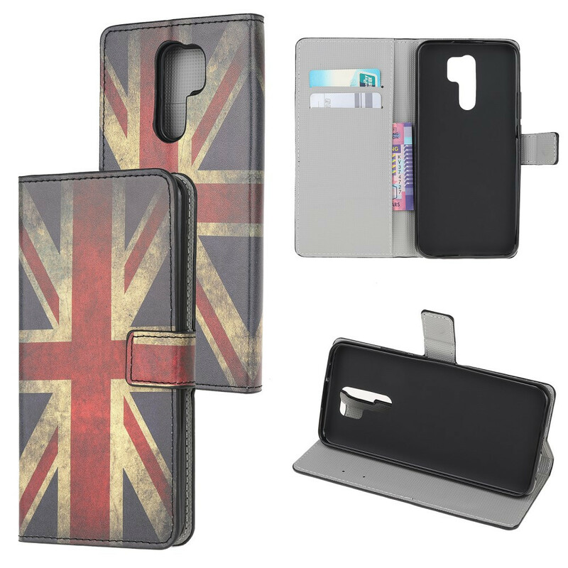 Xiaomi Redmi 9 England Flagge Tasche