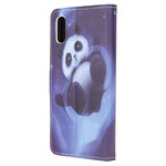 Xiaomi Redmi 9A Panda Space Tasche mit Riemen