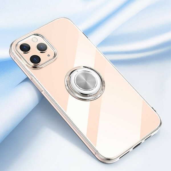 Transparentes iPhone 12 Cover mit Ringhalter