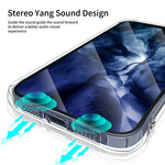 Transparentes iPhone 12 Pro Max Cover LEEU Design