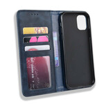 Flip Cover iPhone 12 Pro Max Vintage Styled Leather Effect