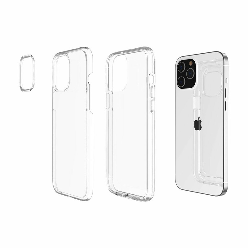 iPhone 12 Pro Max Cover Farbig Transparent