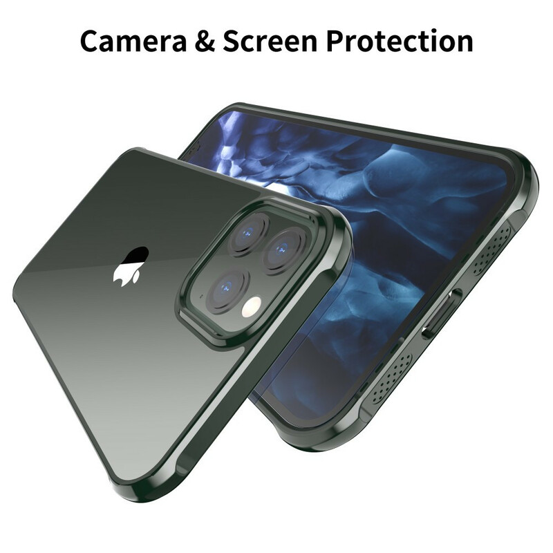 Transparentes iPhone 12 Pro Max Cover LEEU Design