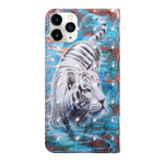 Hülle iPhone 12 Max / 12 Pro Light Spot Lucien le Tigre