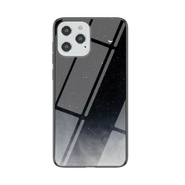 iPhone 12 Max / 12 Pro Panzerglas Cover Starry Sky