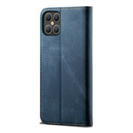 Flip Cover iPhone 12 Pro Max Kunstleder Textur Jeans