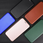 Flip Cover iPhone 12 Max / 12 Pro Kohlefaser