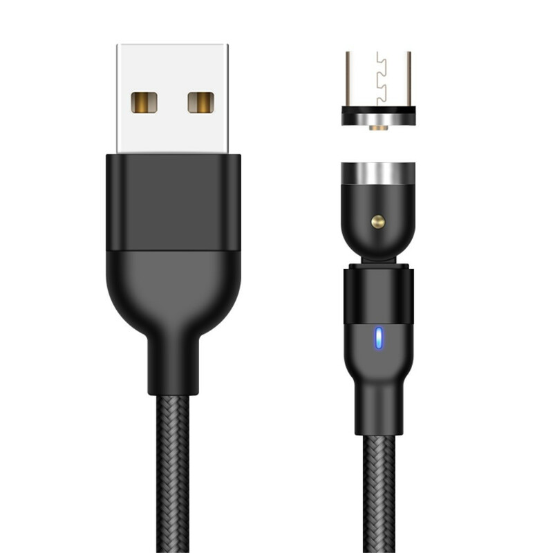 Geflochtenes Nylon-USB-Mikro-USB-Ladekabel