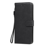 Oppo Find X2 Neo Solid Color Serie Tasche mit Trageriemen