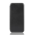 Flip Cover Huawei Y5p Kohlefaser