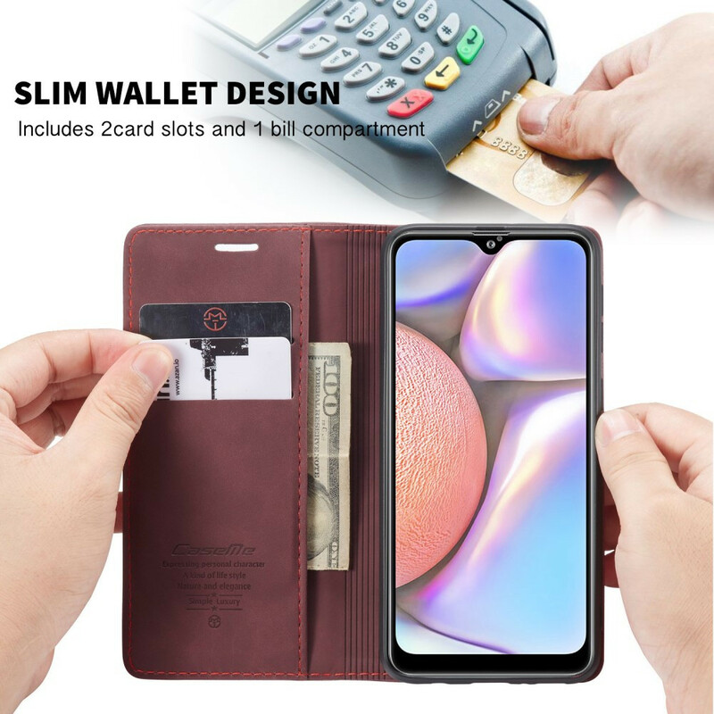 Flip Cover Samsung Galaxy A10s CASEME Kunstleder