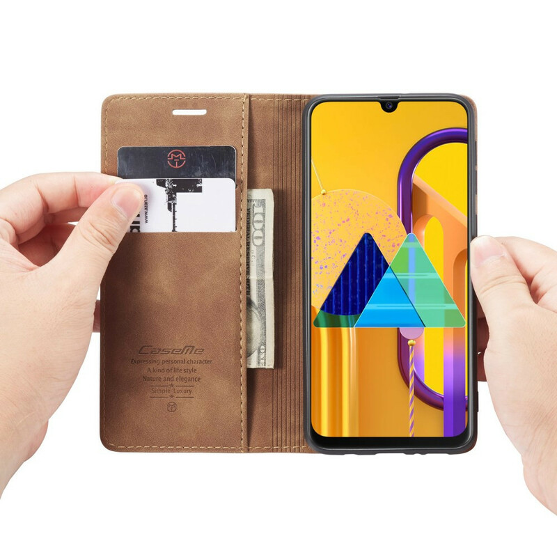 Flip Cover Samsung Galaxy M21 CASEME Kunstleder