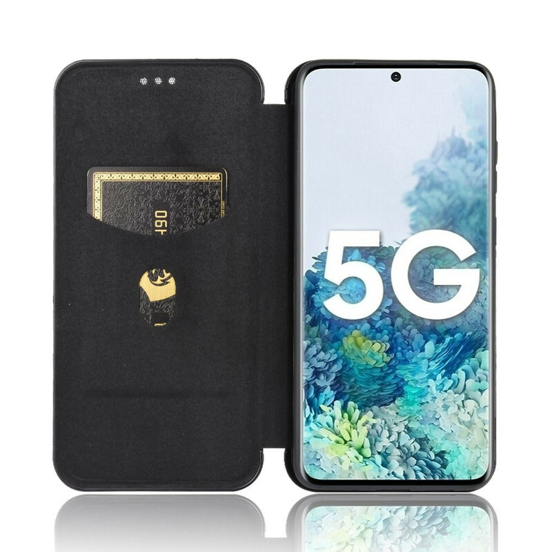 Flip Cover Samsung Galaxy S20 FE Kohlefaser