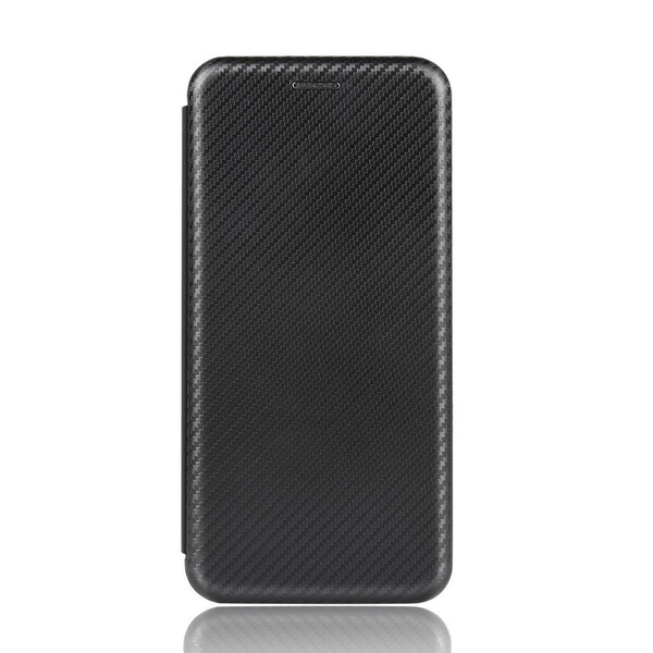 Flip Cover Xiaomi Redmi 9C Silikon Carbon Farbig