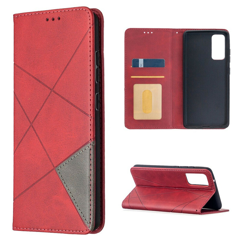 Flip Cover Samsung Galaxy S20 FE Style Künstlerin Flip Cover Samsung Galaxy S20 FE Style Künstlerin