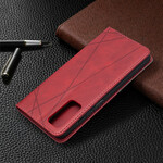 Flip Cover Samsung Galaxy S20 FE Style Künstlerin Flip Cover Samsung Galaxy S20 FE Style Künstlerin